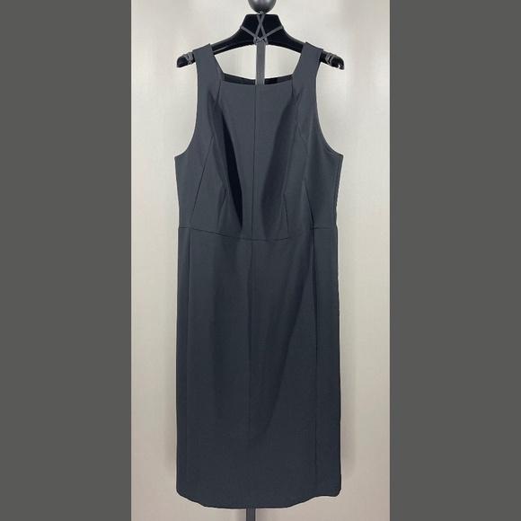 Ann Taylor Dresses & Skirts - NEW Ann Taylor Dress Womens 12 black midi sheath pencil classic cocktail